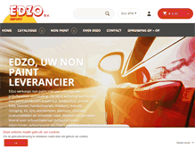 Tablet Screenshot of edzo.nl